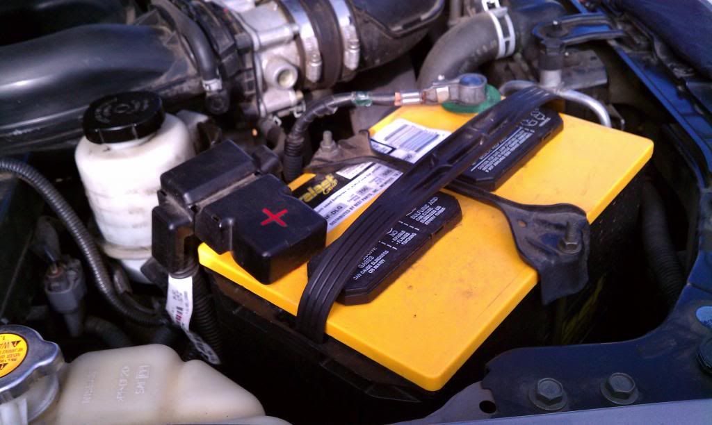 Positive Battery Terminal Corrosion Second Generation Nissan Xterra